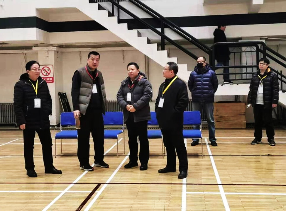 馬文喜檢查指導高水平運動員招生考試工作